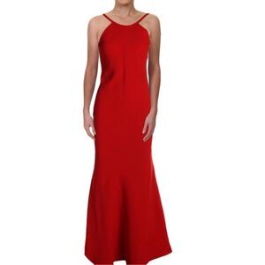 Calvin Klein Striking Red Maxi Dress